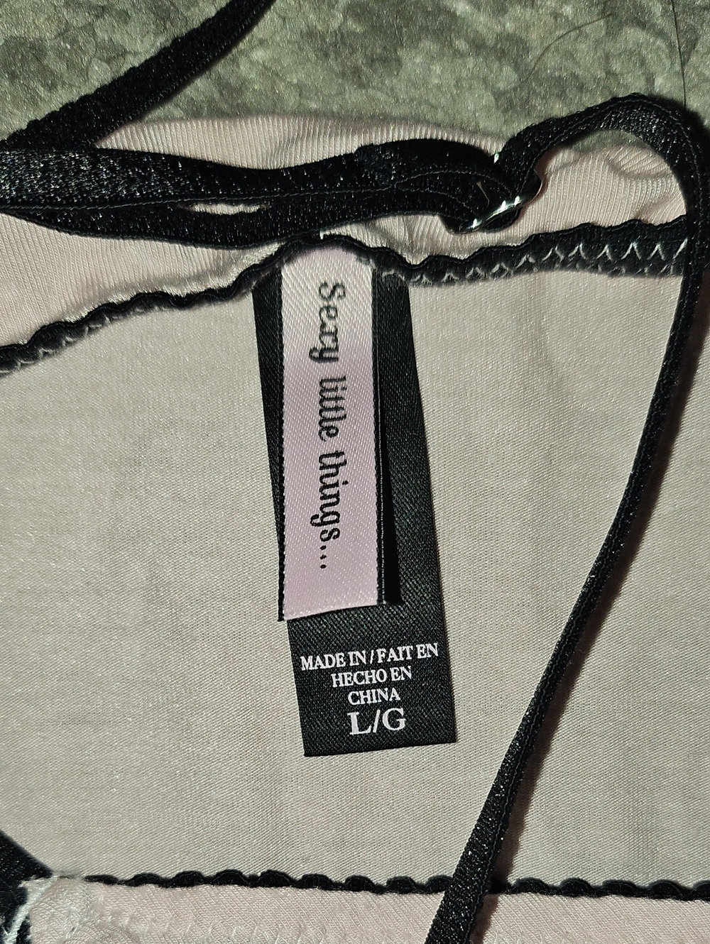 Victoria's Secret Pink slip teddy Sexy Little Thing Large - Picture 2 of 4